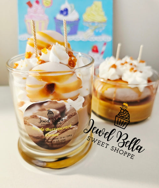 *NEW* Maple Butterscotch Donut Scented Candle 12 oz.