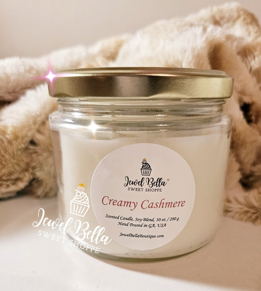 **NEW** Creamy Cashmere Scented Candle 10 oz.