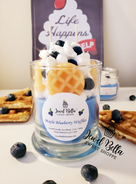 Maple Blueberry Waffles Scented Candle 12 oz.