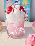 Strawberry Cupcake Scented Candle 12 oz.