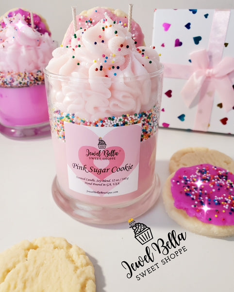 Pink Sugar Cookie Scented Candle 12 oz.